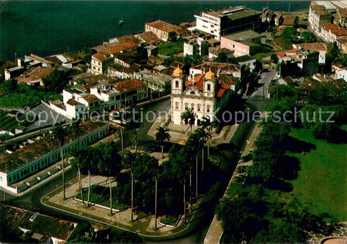 Salvador Brasil Church of Our Lord of Bonfim aerial view