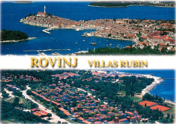 Rovinj Rovigno Istrien Villas Rubin Hafen