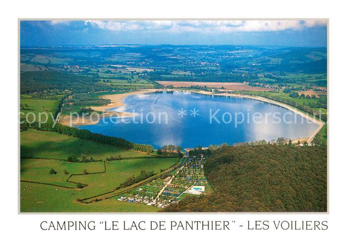 Vandenesse-en-Auxois Camping Le Lac de Panthier Les Voiliers vue aérienne