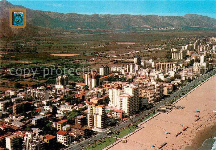 Gandia Playa vista aérea