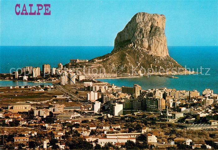 Calpe Alicante Espana Vista panorámica