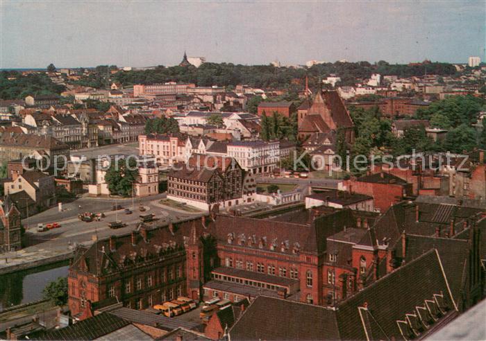 Bydgoszcz Pommern Widok ogolny srodmiescia Stadtzentrum