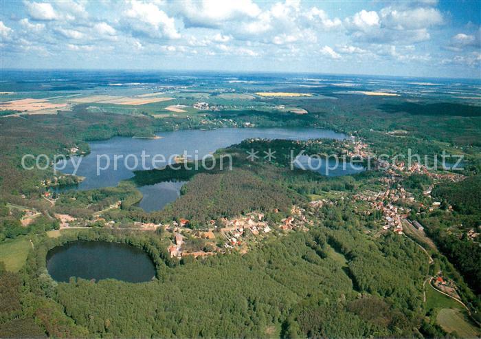 Buckow Maerkische Schweiz Fliegeraufnahme