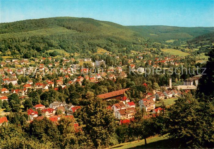 Bad Orb Teilansicht mit Kurviertel Spessart