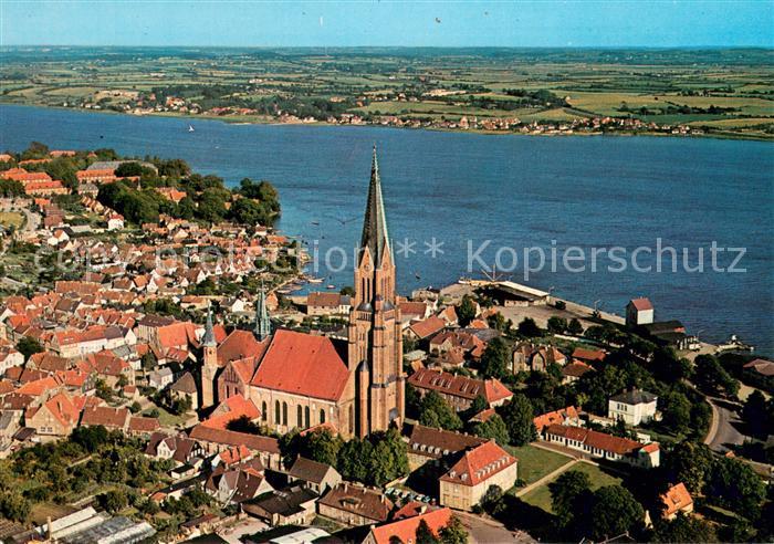 Schleswig Holstein St Petri Dom Blick auf die Schlei