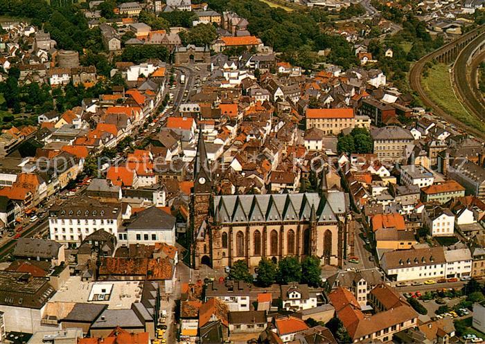 Friedberg Hessen Teilansicht mit Liebfrauenkirche