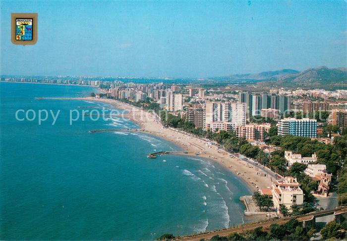 Benicasim Villas de Benicasim Playa vista aérea