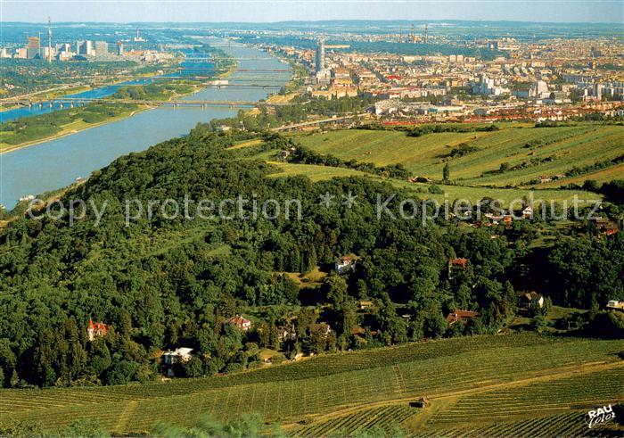 Wien Panorama Blick vom Leopoldsberg
