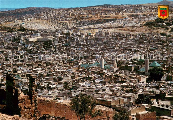 Fes Fez Maroc Vue panoramique
