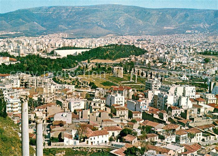 Athen Griechenland Stadtpanorama