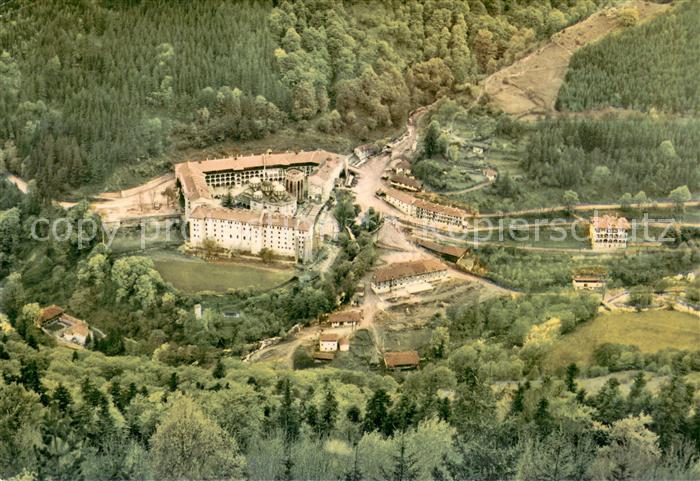 Rila Panorama Blick aufs Kloster