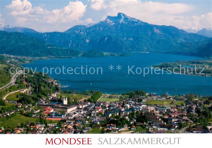 Mondsee Salzkammergut Panorama Alpen