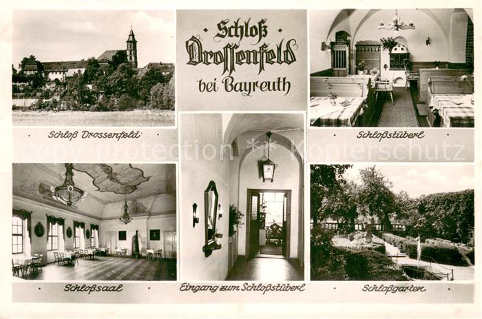Altdrossenfeld Schloss Drossenfeld Schlossstueberl Schlosssaal Eingang zum Schlo