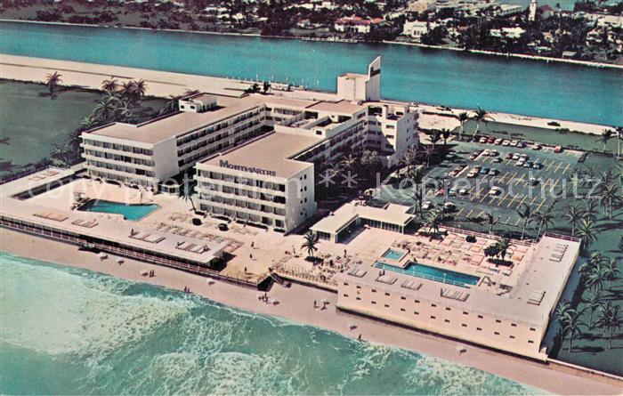 Miami Beach The Montmartre Hotel Air view