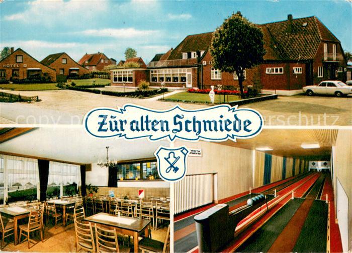 Schmiedendorf Hotel Restaurant Zur alten Schmiede Gaststube Kegelbahn