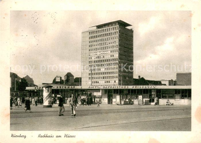 NueRNBERG  CITY Hochhaus am Plaerrer
