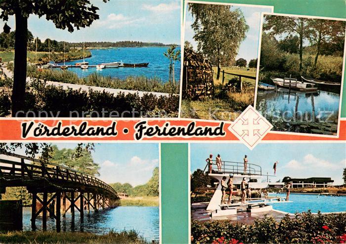 Bremervoerde Voerderland Ferienland Schwimmbad Bruecke