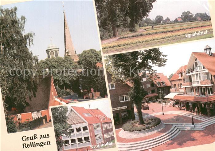 Rellingen Kirche Krupunder Egenbuettel Dorfplatz