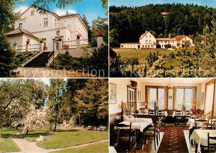 Bendestorf Hotel Villa Bergfried und Pensionshaus Ernst Kuth Gaststube Garten