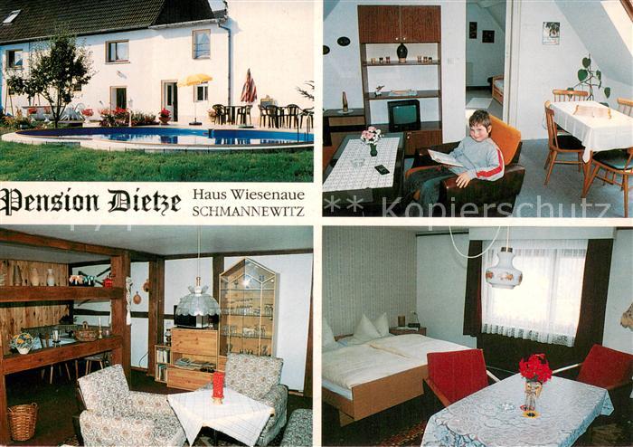 Schmannewitz Pension Dietze Aufenthalts und Schlafraum