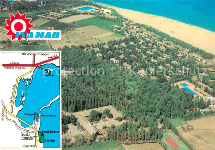 Isola Verde Villaggio Turistico Isamar Fliegeraufnahme
