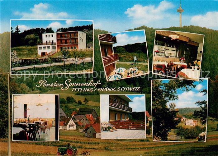 Ittling Simmelsdorf Pension Sonnenhof Gastraeume Terrasse Park