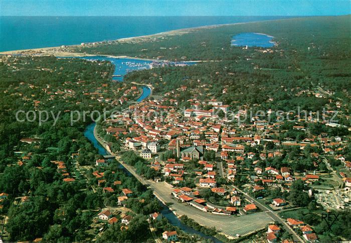 Capbreton Vue aerienne Lac d Hossegor