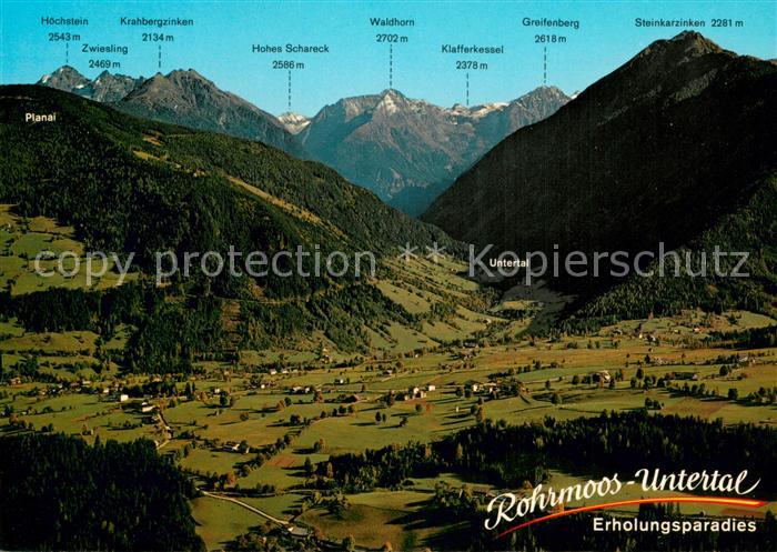 Rohrmoos Schladming mit Blick ins Untertal