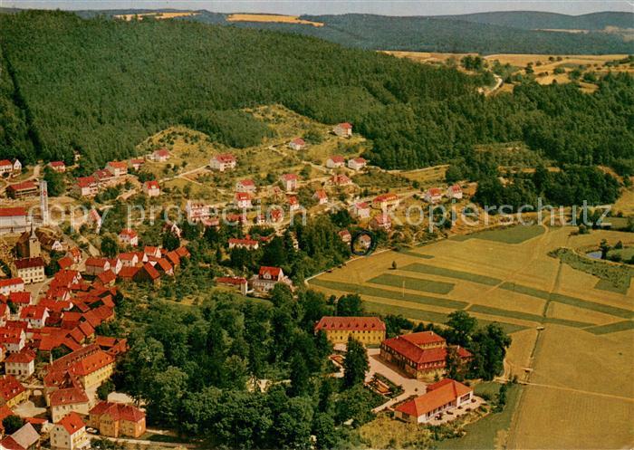 Bad Bocklet Stahlquelle Fliegeraufnahme