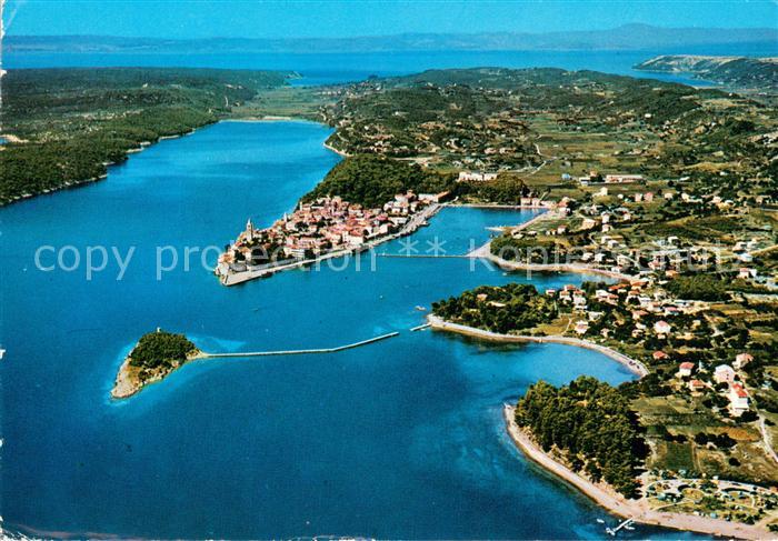 Rab Croatia Fliegeraufnahme