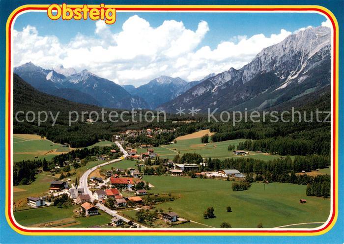 Obsteig Tirol Fliegeraufnahme