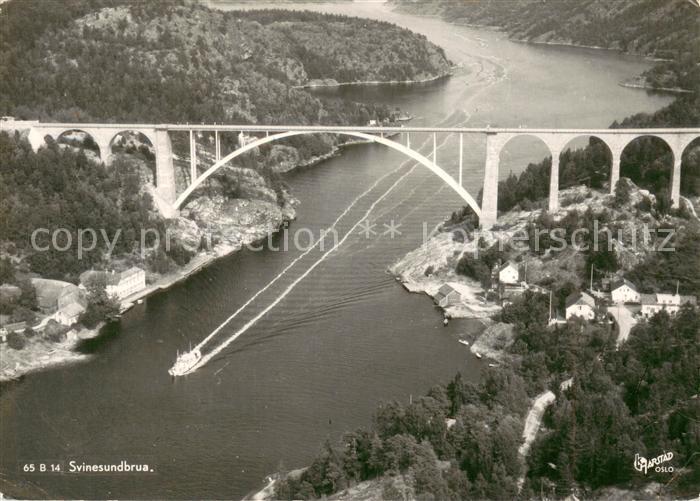 Svinesundbrua Norge Fliegeraufnahme