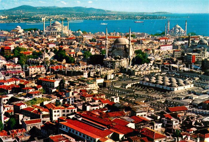 Istanbul Constantinopel Hagia Sophia und Blaue Mosche in der Altstadt