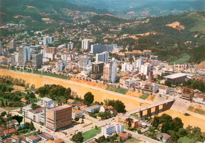 Blumenau Brasilia Fliegeraufnahme