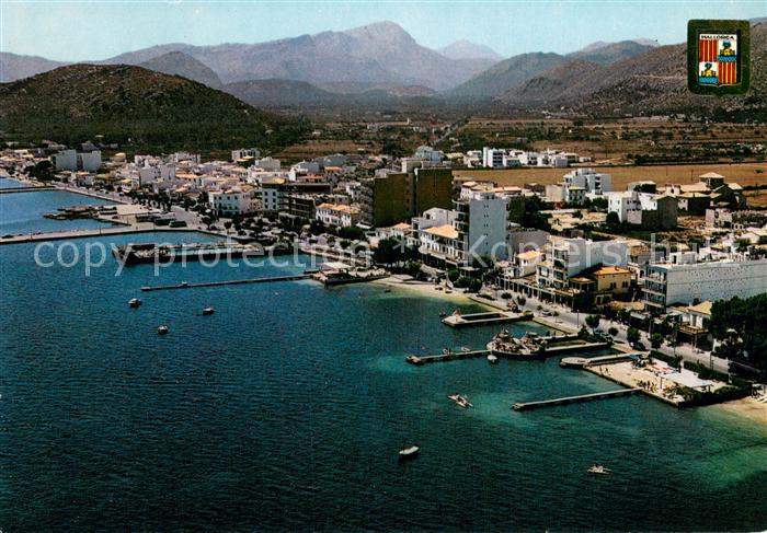 Puerto Pollensa Fliegeraufnahme