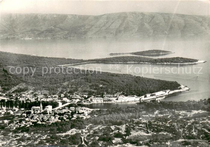 Jelsa Croatia Fliegeraufnahme