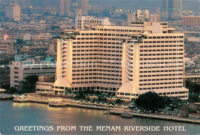 Bangkok The Menam Riverside Hotel Air view