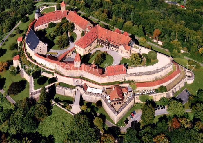 Coburg Bayern Veste Coburg Fliegeraufnahme