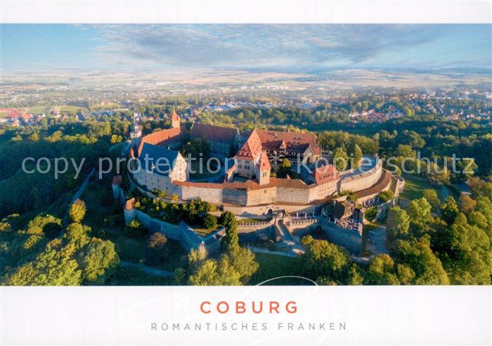 Coburg Bayern Veste Coburg Fliegeraufnahme