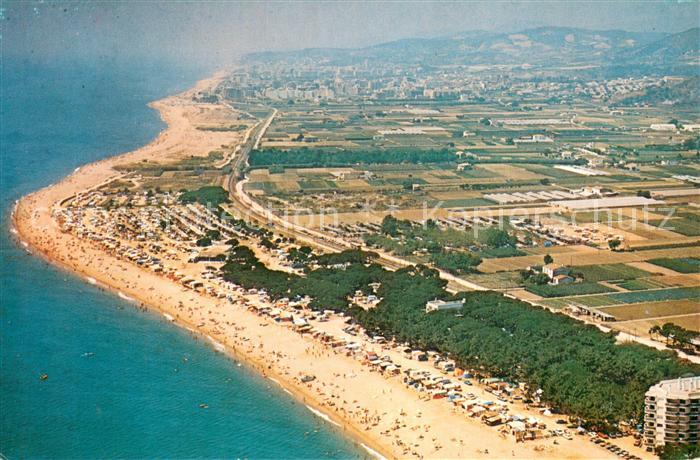 Santa Susanna Cataluna Camping Bon Repos Fliegeraufnahme