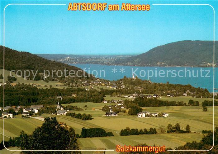Abtsdorf Attersee Fliegeraufnahme