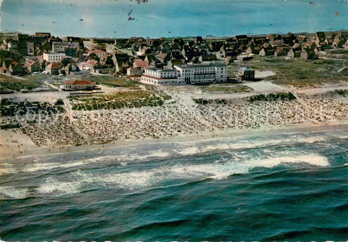 Juist Nordseebad Fliegeraufnahme