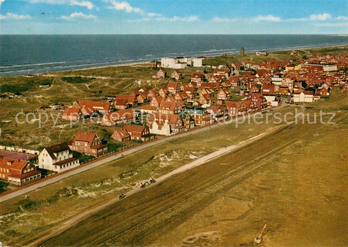 Juist Nordseebad Billstrasse und Inseldorf