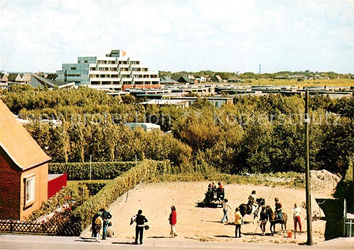 Norddeich  Norden Nordseebad Ponyreitplatz