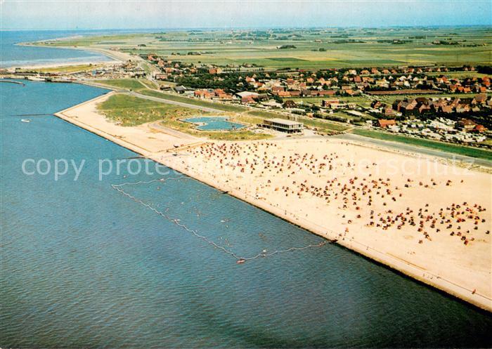 Norddeich  Norden Nordseebad Fliegeraufnahme