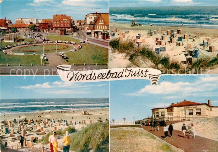 Juist Nordseebad Kurplatz Strand Restaurant