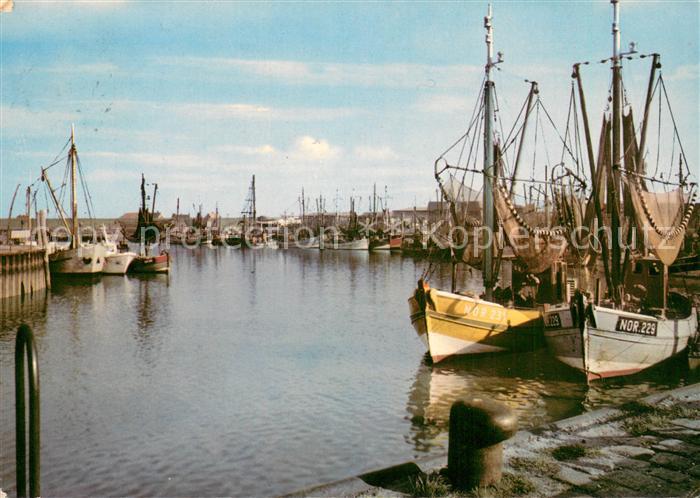 Norddeich Norden Nordseebad Hafen Fischkutter