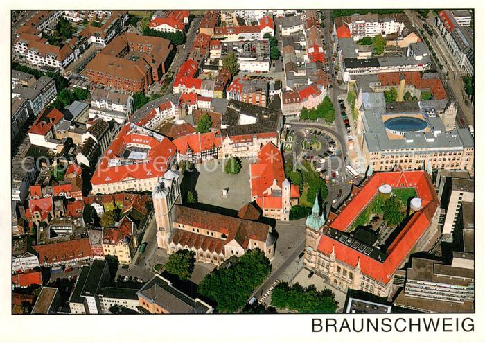 BRAUNSCHWEIG  CITY Blick auf Burg und Burgplatz