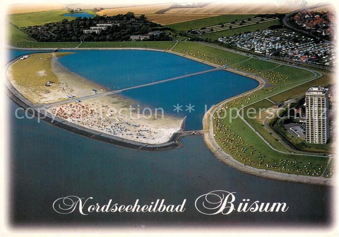 Buesum Nordseebad Fliegeraufnahme