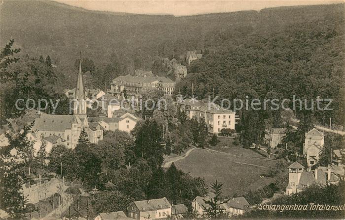 Schlangenbad Taunus Panorama